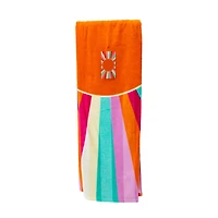 Rainbow Sun Beach Towel 30in x 60in