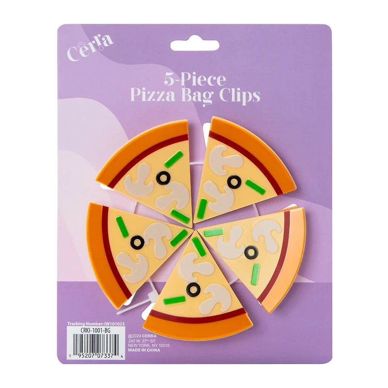 Novelty Bag Clips 5-Count