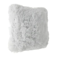 Plush Pillow 16in x 16in - White