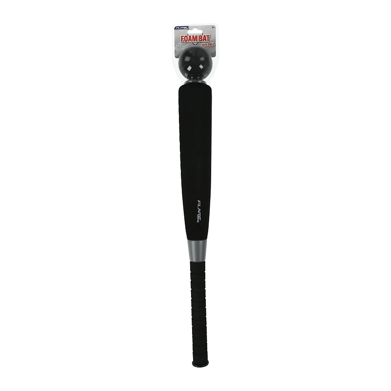 Flare Foam Bat With Ball 24in