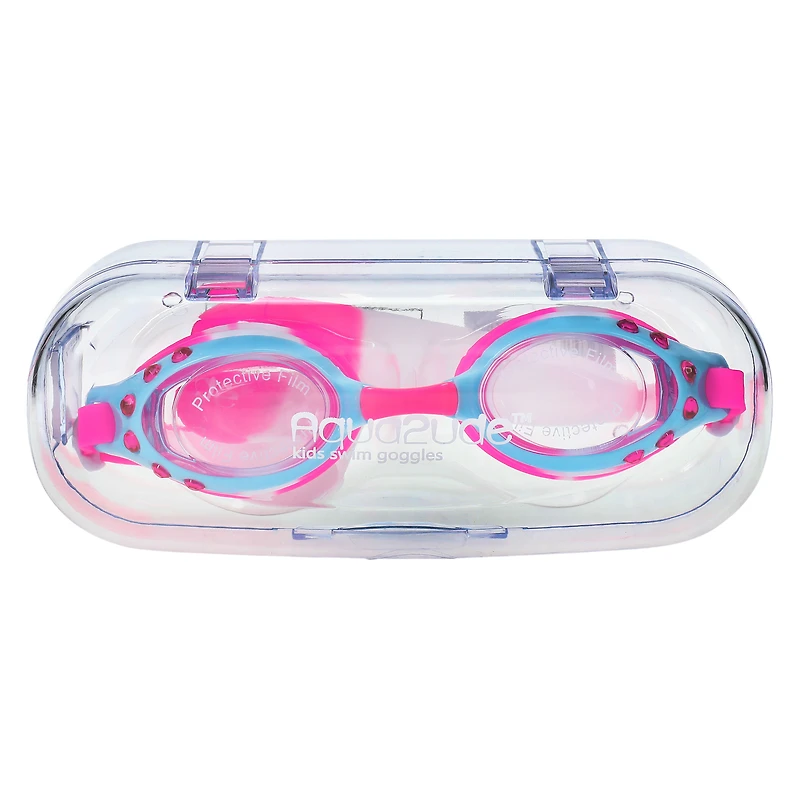 Aqua2ude™ Kid's Printed Swim Goggles