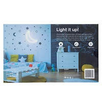 Neon LED Moon wall light