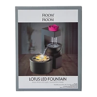 Lotus LED Water Fountain 4.65in x 6.6in