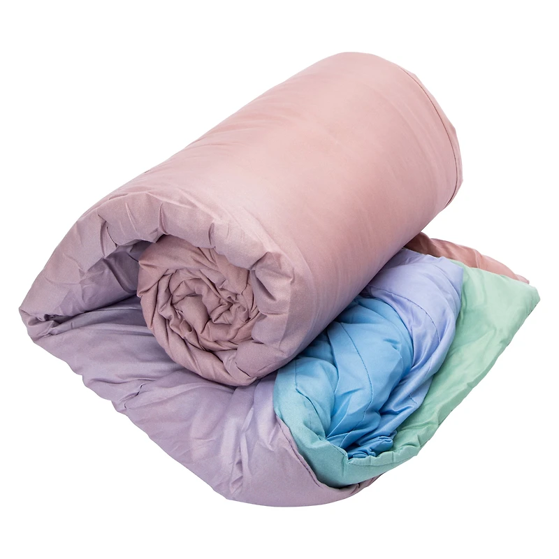Queen Size Comforter - Rainbow Ombre