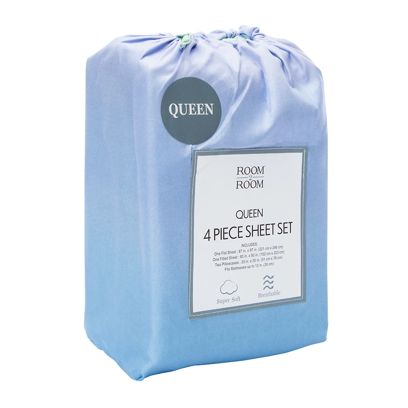 Queen Size 4-Piece Sheet Set