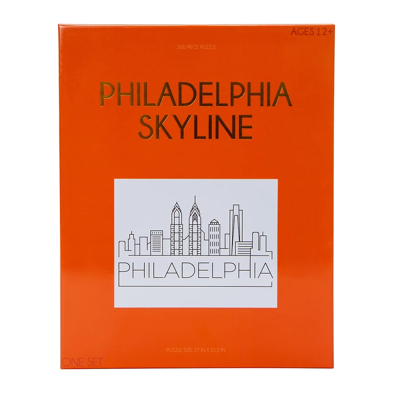 Philadelphia Skyline Jigsaw Puzzle