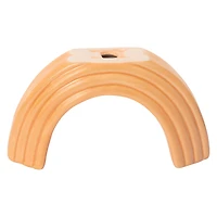 Ribbed Arch Incense Holder 5.4in x 2.7in