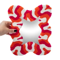 Retro Tufted Mirror