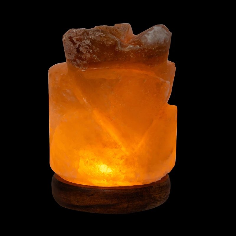 Himalayan Rose Salt Lamp 3in x 3.5in