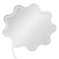 Squiggly Shaped LED Wall Mirror