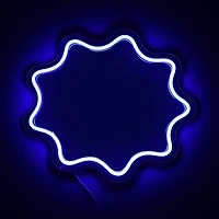 Squiggly Shaped LED Wall Mirror