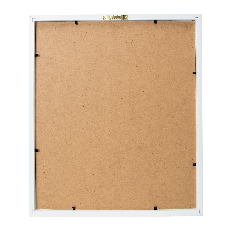 Framed Tufted Wall Art 12.2in x 14.33in