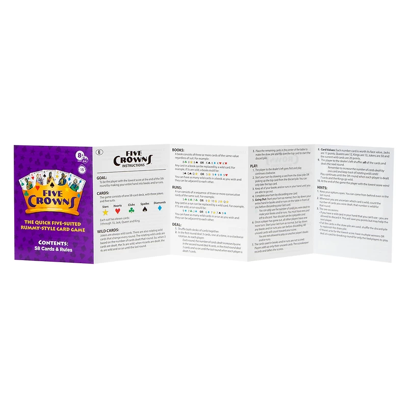 Five Crowns® Card Game