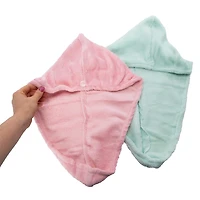 Vivitar® Microfiber Hair Towel Wraps 2-Count