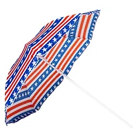 Striped Beach Umbrella 6ft