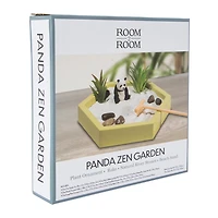 Panda Zen Garden 7in x 8in