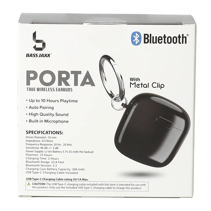 Porta True Wireless Earbuds