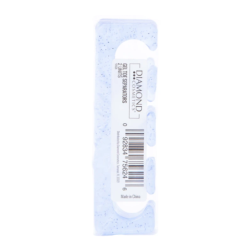 Glitter Gel Toe Separators 2-Count