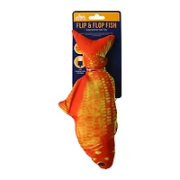 Flip & Flop Fish Interactive Cat Toy With Catnip 3.5in x 11in