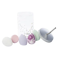 Makeup Blender Sponge Set With Tumbler 5-Count