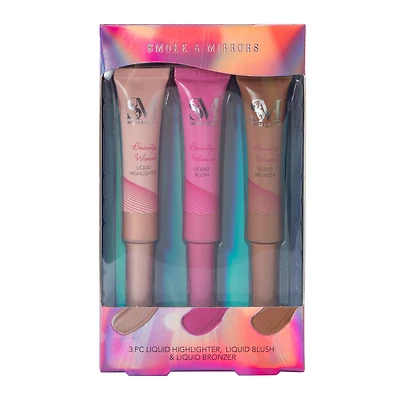 Liquid Face Makeup Set 3-Count