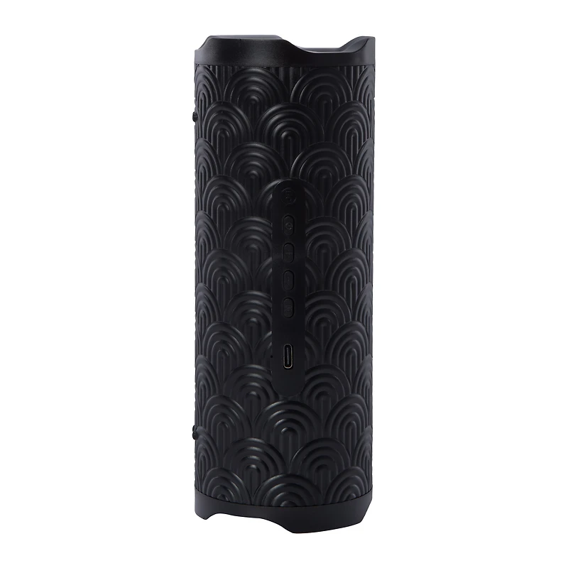 Geometric Textured Tempo Wireless Speaker