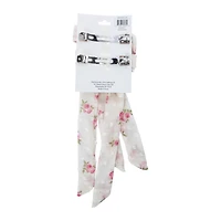 Clip-In Floral Hair Bows 2-Count