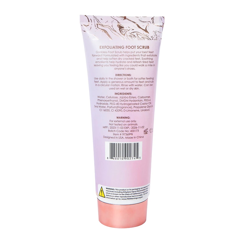 Goddess By Manna Kadar Exfoliating Foot Scrub