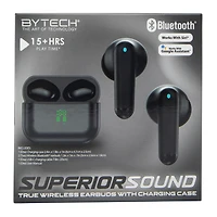 Superior Sound True Wireless Earbuds With Mic