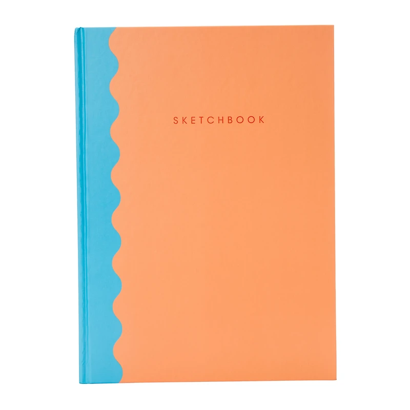 Scalloped-Edge Sketchbook 8in x 11in