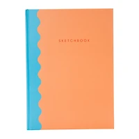 Scalloped-Edge Sketchbook 8in x 11in