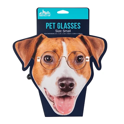 Round Pet Glasses - Small