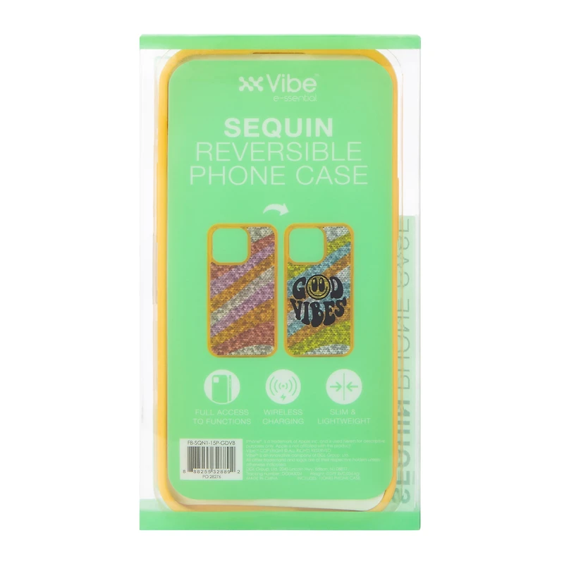iPhone 15 Plus®/14 Pro Max® Reversible Sequin Phone Case