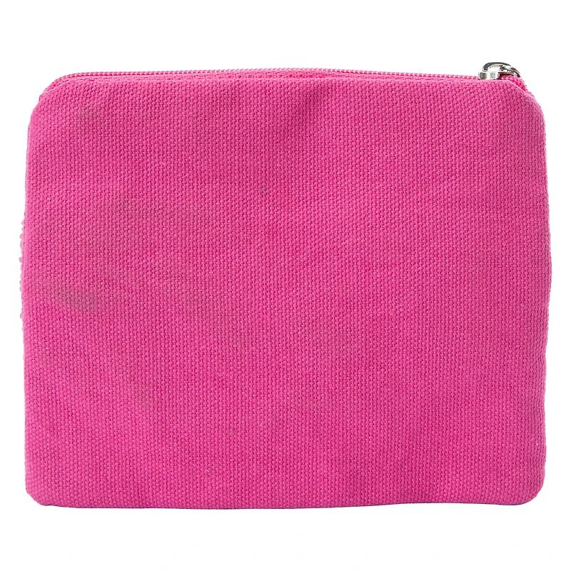 Beaded Embroidery Zip Pouch