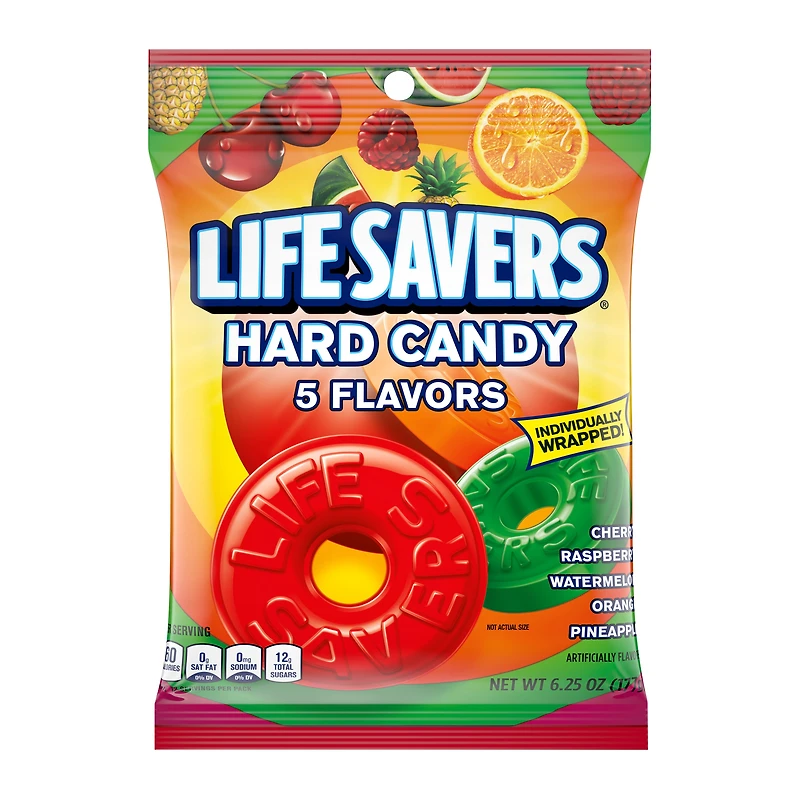 Life Savers® Individually Wrapped Hard Candy 6.25oz