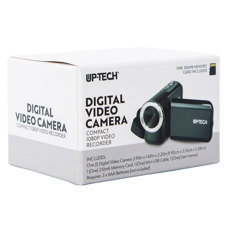 Up-Tech® Digital Video Camera With 256mb Memory Card