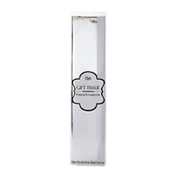 Silver Mylar Gift Wrapping Tissue Paper 8-Sheets