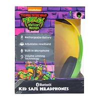 Teenage Mutant Ninja Turtles Mutant Mayhem Bluetooth® Kid-Safe Headphones With Mic