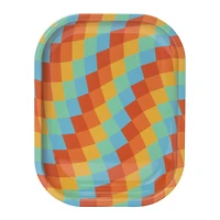 Wavy Rainbow Small Decorative Tray 5.5in x 7.1in
