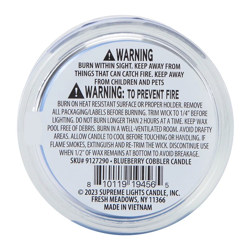 Fruit Dessert Scented Candle 7oz