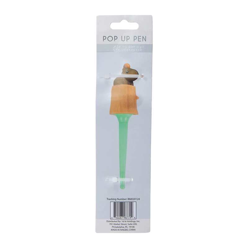 Novelty Pop-Up Pen