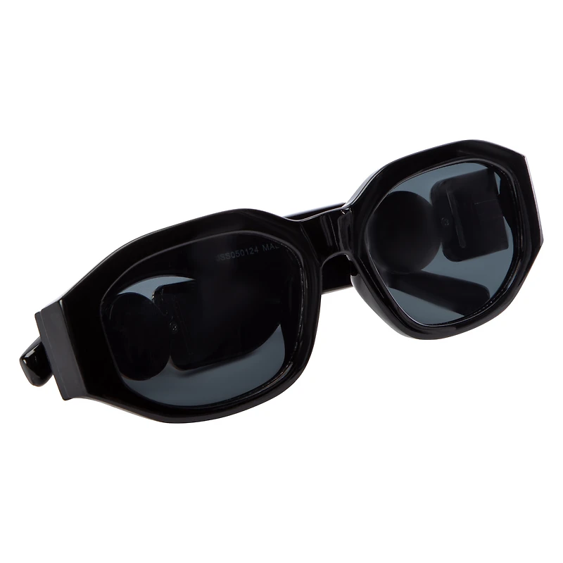 Ladies Geometric Round Sunglasses