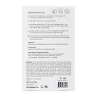 Pretty Woman Natural Squareletto Faux Nails With Nail Glue 100-Count