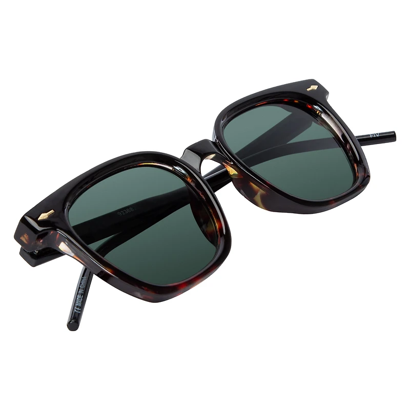 Mens Plastic Square Sunglasses