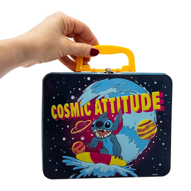 Disney Stitch Lunchbox With Jigsaw Puzzle 48-Count