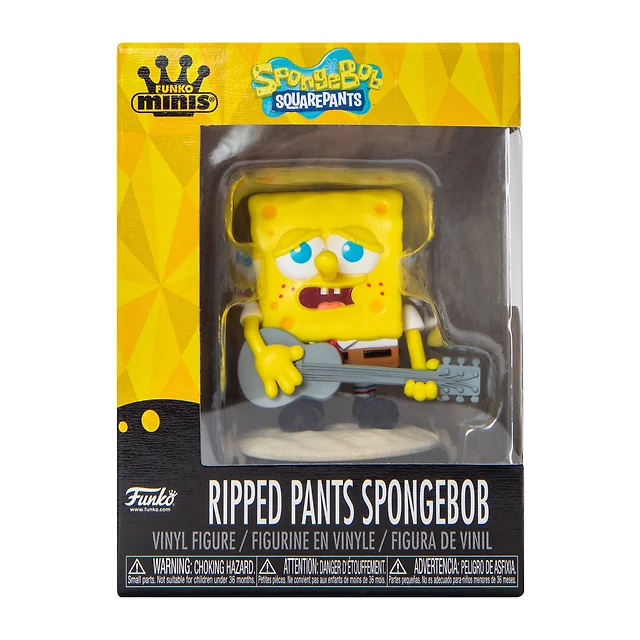 Peluche Funko Patrick Star – Spongebob 25e Anniversaire – 17,8 Cm, Collection Officielle