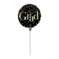 Round Satin Mini-Shape Foil Balloon 9in