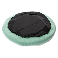 Round Corduroy Pet Bed 22in