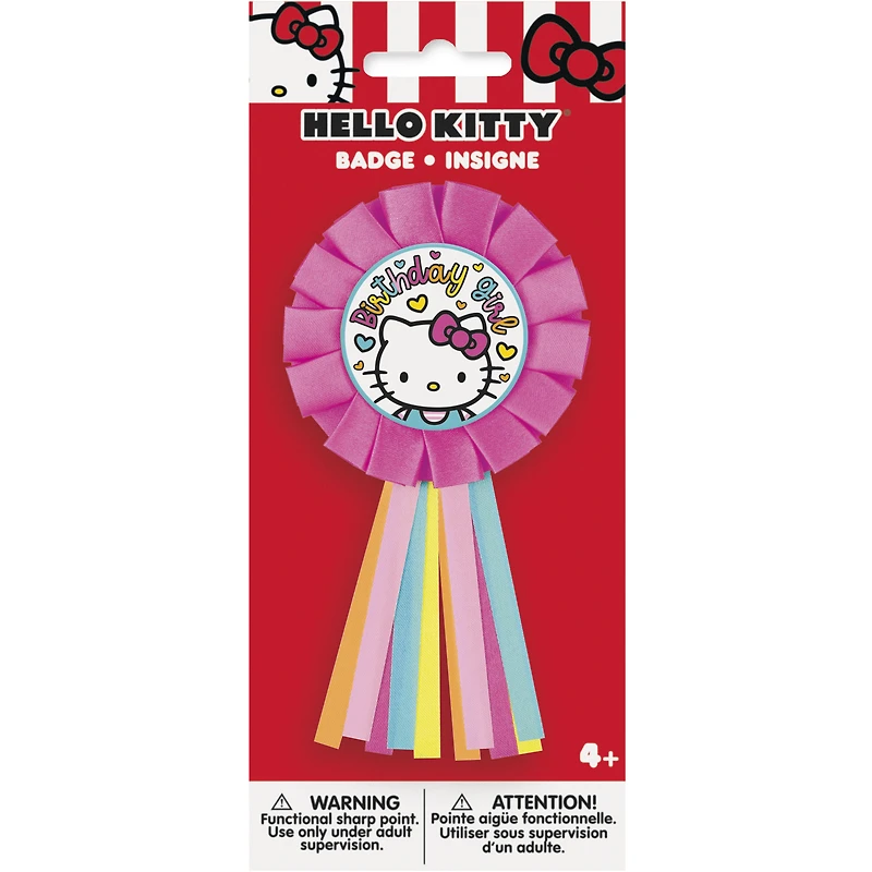 Hello Kitty® Birthday Girl Badge