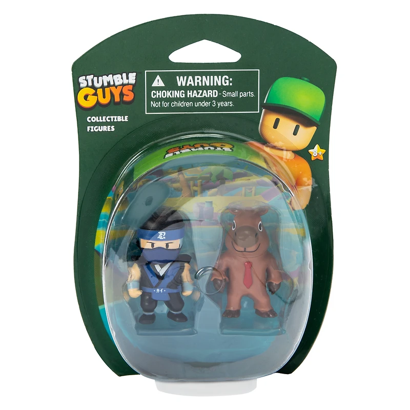 Stumble Guys Collectible Figures 2-Pack (Styles May Vary)